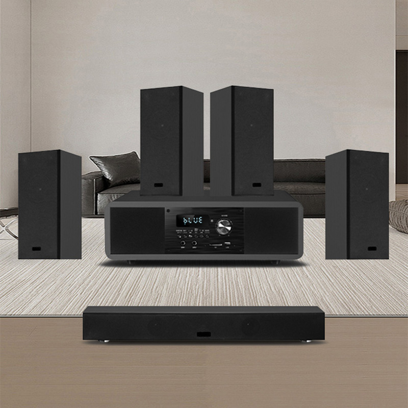 Home Cinema With Wireless Rear Speakers - ลําโพงบลูทูธ 5.1 ช่อง 360 รอบทิศทาง 200W