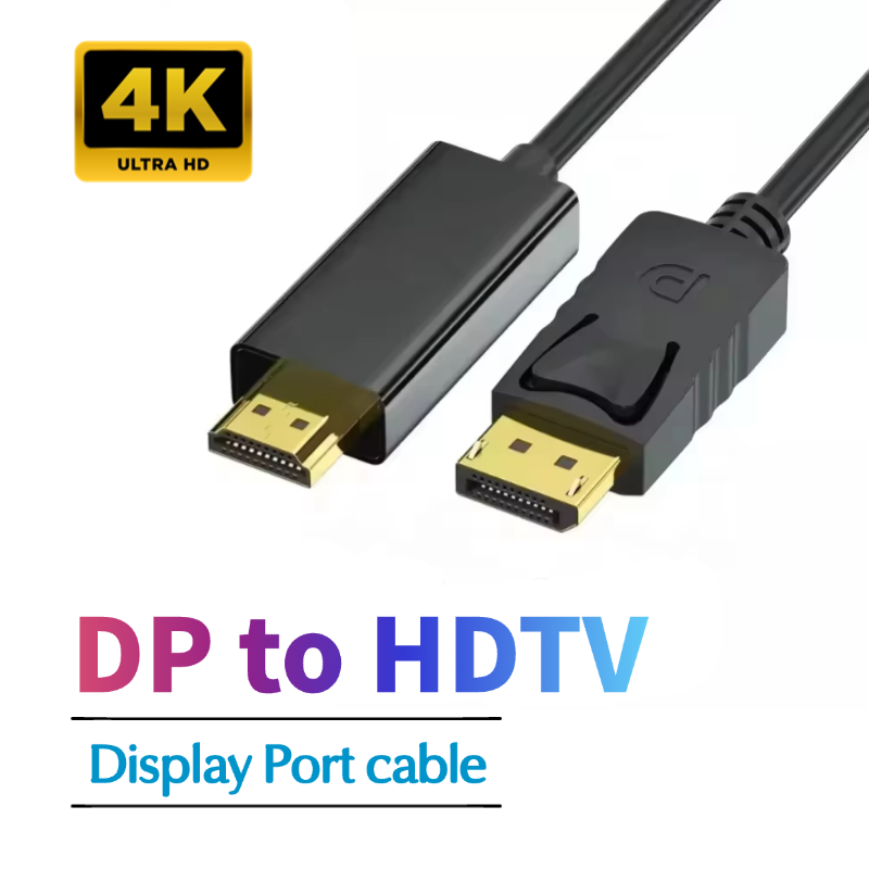Home Cinema Projector 4K - Displayport DP to HDTV สาย 4K