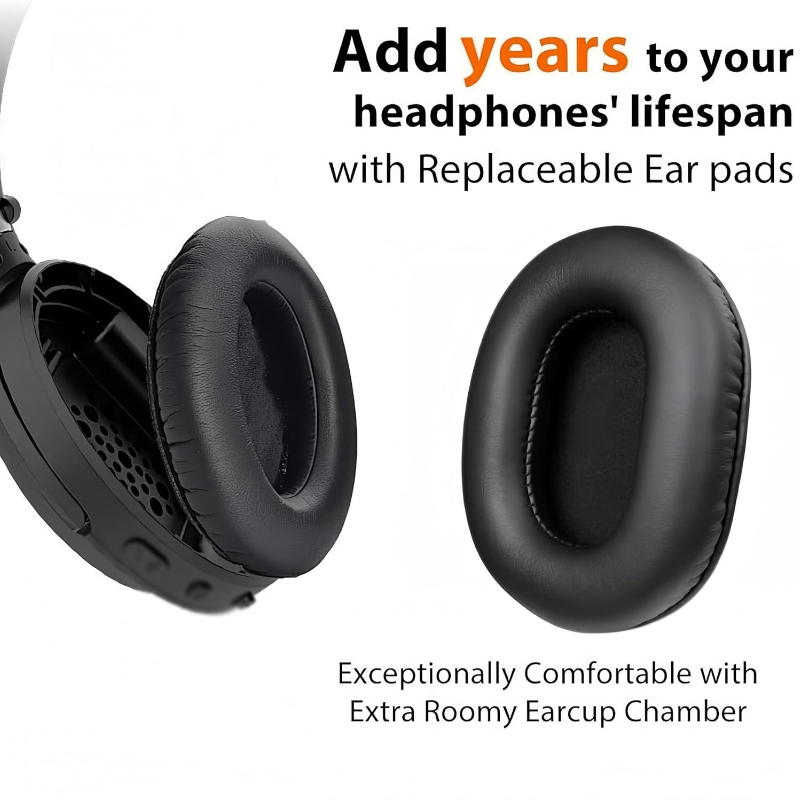 แผ่นรองหูฟังสำรองสำหรับหูฟัง A - Audio Technica Headphone Ath-M50X บทวิจารณ์และราคา