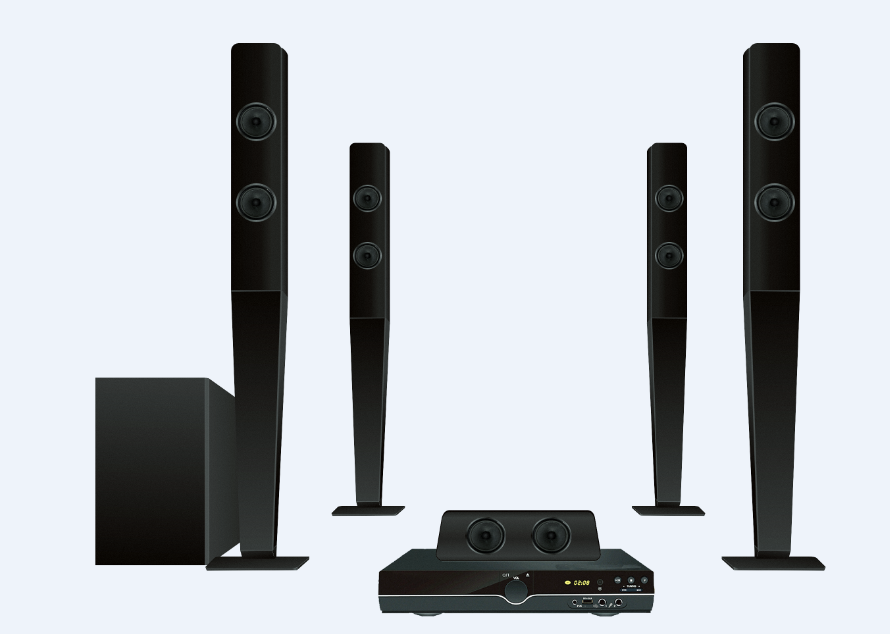 ลำโพงโฮมเธียเตอร์ 5.1ch รุ่นให - Home Cinema With Wireless Rear Speakers บทวิจารณ์และราคา