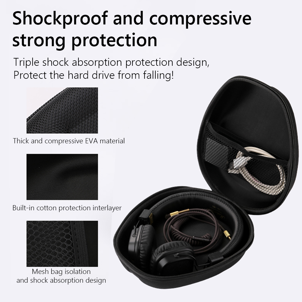 กระเป๋าเคสพกพาหูฟัง EVA แบบแข็ - Audio Technica Headphone Ath-M50X บทวิจารณ์และราคา