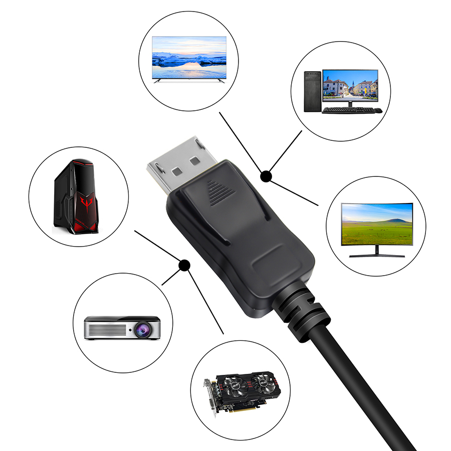 สาย144Hz DisplayPort 4K 60Hz ส - Home Cinema Projector 4K บทวิจารณ์และราคา