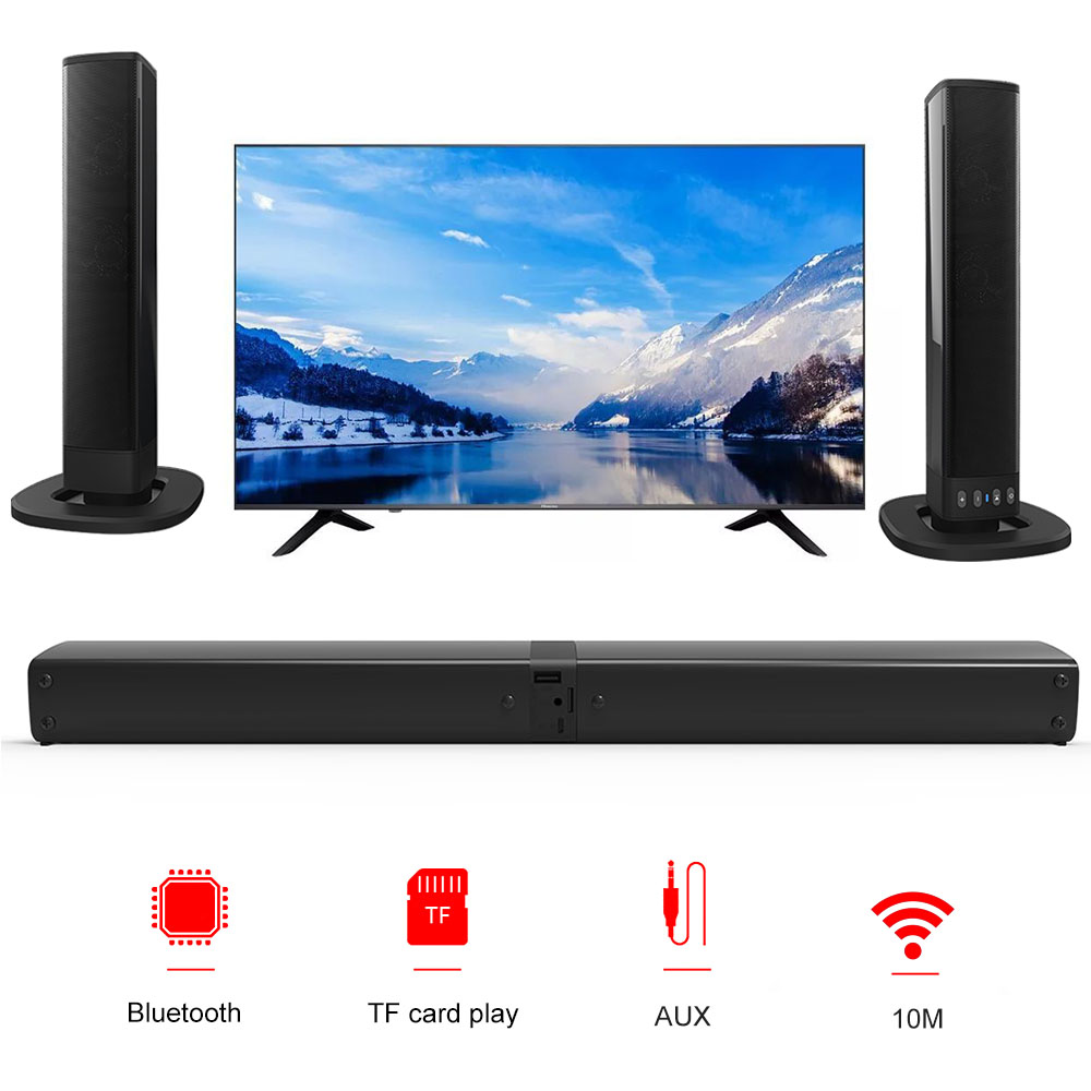 ลำโพงซาวด์บาร์ไร้สายทรงพลัง 20 - Home Cinema With Wireless Rear Speakers บทวิจารณ์และราคา
