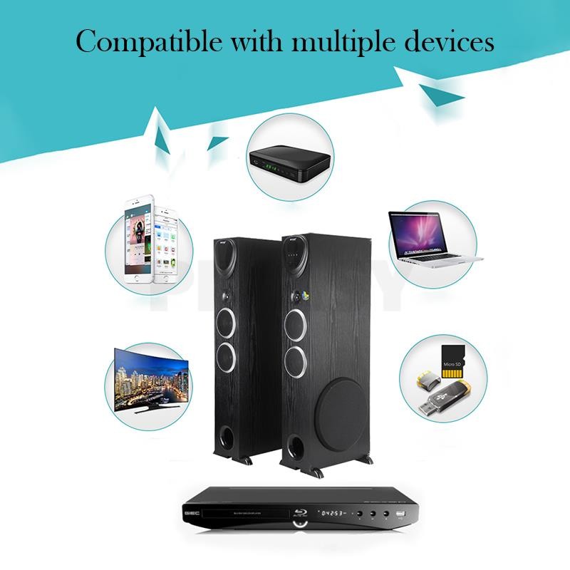 ลำโพงแอคทีฟ 10 นิ้ว 200 วัตต์  - Home Cinema With Wireless Rear Speakers บทวิจารณ์และราคา
