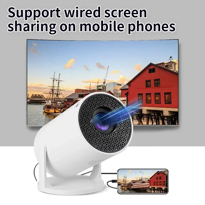 โปรเจคเตอร์พกพา HY200 รุ่นใหม่ - Home Cinema Projector 4K บทวิจารณ์และราคา