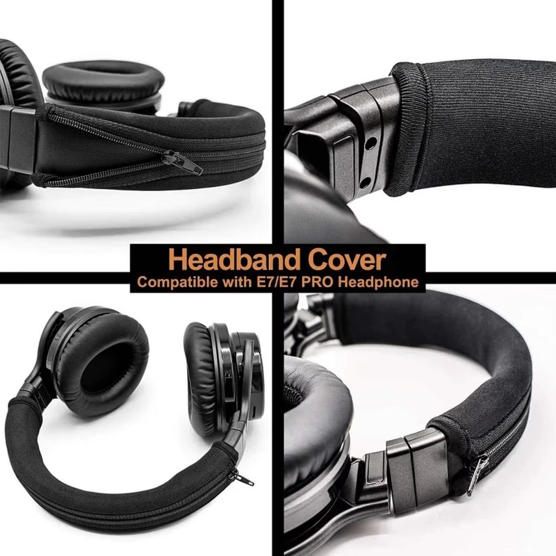 1-3PCS ซิปป้องกันหูฟังปลอกหุ้ม - Audio Technica Headphone Ath-M50X บทวิจารณ์และราคา