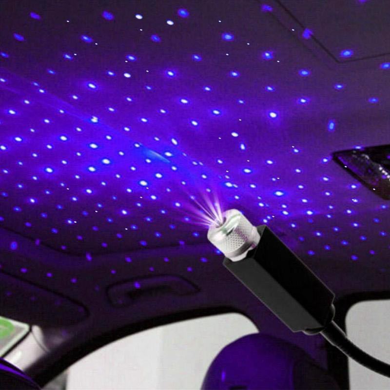 ไฟติดหลังคาภายในรถยนต์แบบ USB  - Projector Mount Ceiling บทวิจารณ์และราคา
