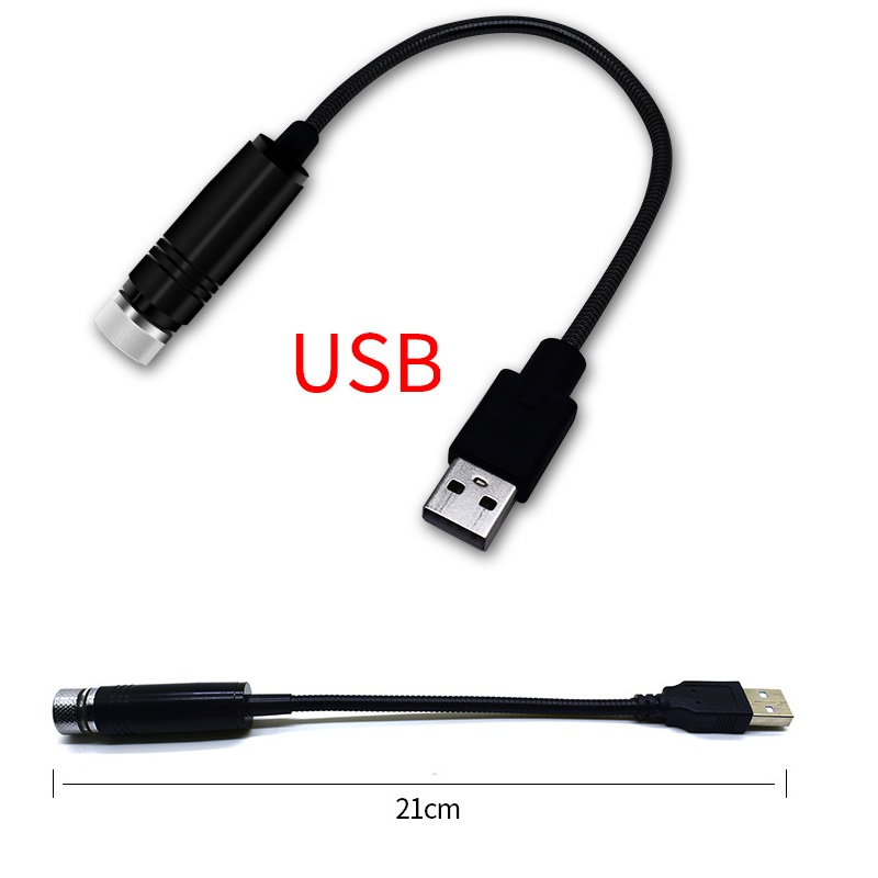 ไฟติดหลังคาภายในรถยนต์แบบ USB  - Projector Mount Ceiling บทวิจารณ์และราคา