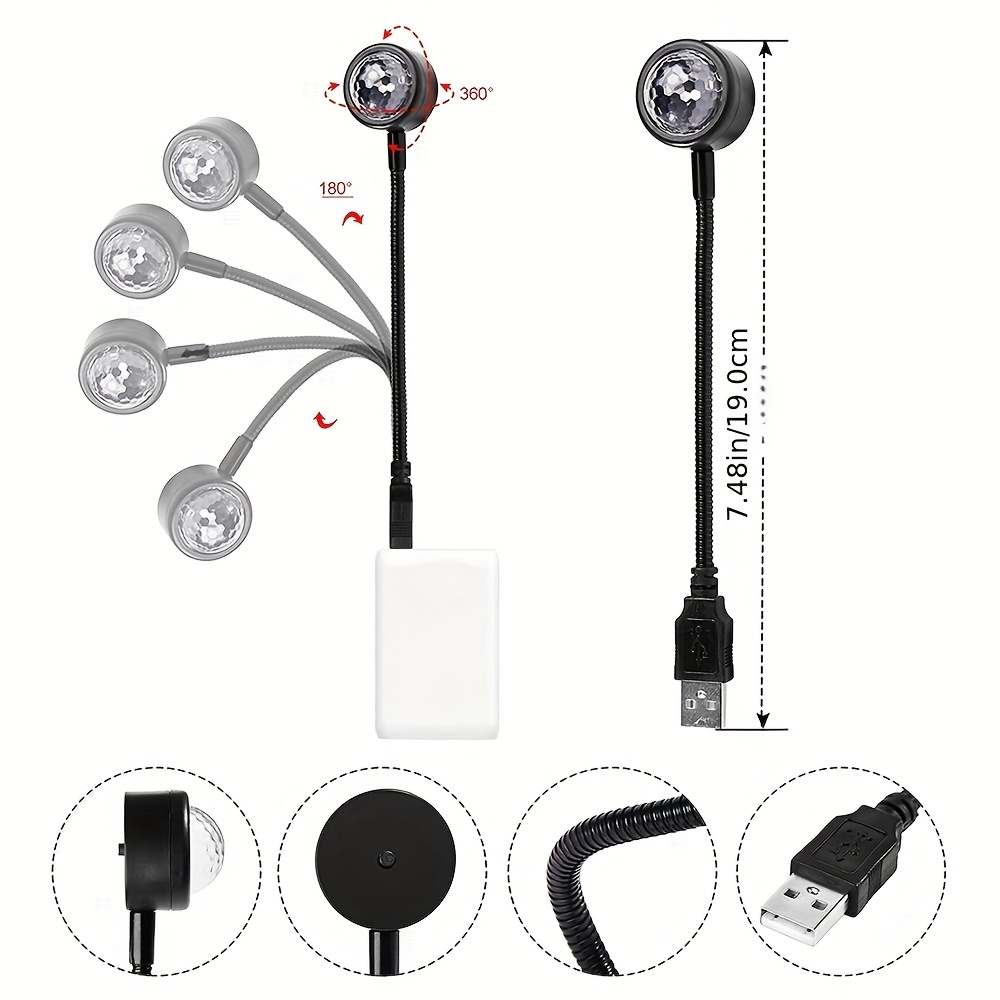 ยานพาหนะ LED Starry Sky Night  - Projector Mount Ceiling บทวิจารณ์และราคา