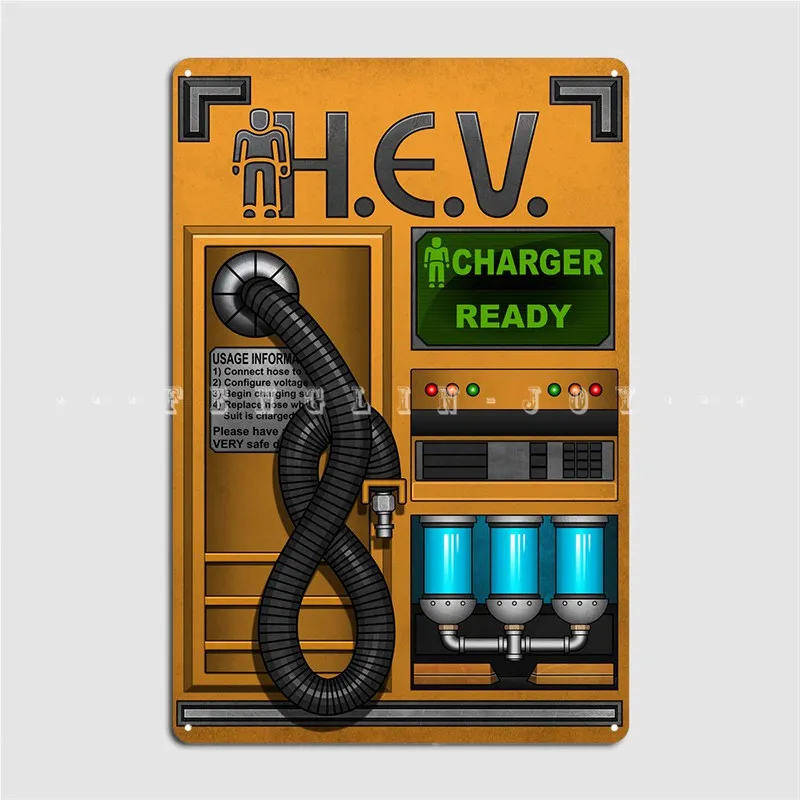 ป้ายโลหะ Half Life Hev Charger - Home Cinema In บทวิจารณ์และราคา