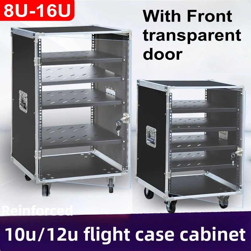ตู้แอมป์แบบโปร่งใสด้านหน้า 8U  - Home Cinema Rack บทวิจารณ์และราคา