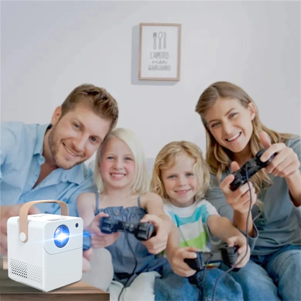 สมาร์ทแบบพกพา 4K โปรเจคเตอร์มิ - Home Cinema Projector 4K บทวิจารณ์และราคา