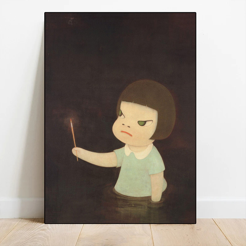 1 ชิ้น ภาพวาดบนผ้าใบไร้กรอบ โย - Home Cinema Wall Art บทวิจารณ์และราคา